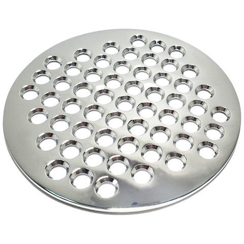 Grelha Redonda 150mm para Caixa Sifonadas e Ralos - 291812 Blukit Redondo