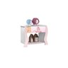 Mesa de Cabeceira Lara Princesa - 1