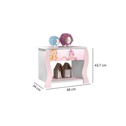 Mesa de Cabeceira Lara Princesa - 3