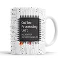 Ver imagem 2 de Caneca Desenvolvedor Dev Cpu Coffee Processing Unit com Saquinho