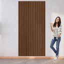 Ver imagem 4 de Painel Ripado em MDF 183CMX90CMX3CM Marrom/Havana Caemmun