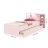 Cama Baú Solteiro com Cama Auxiliar Liz - 3