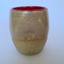 Ver imagem 2 de Copo de cerâmica escrito Ressaca no fundo 200ml vermelho