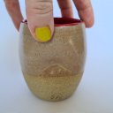 Ver imagem 5 de Copo de cerâmica escrito Ressaca no fundo 200ml vermelho