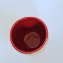 Ver imagem 3 de Copo de cerâmica escrito Ressaca no fundo 200ml vermelho