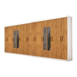 Closet Casal Duplo Rubi Premium 16 Portas C/espelho 8 Gavetas - 3