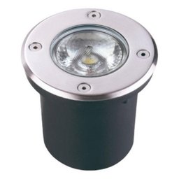 Embutido de Solo Chão Led 6000k 12w Bivolt Prata Lm1108 - 2