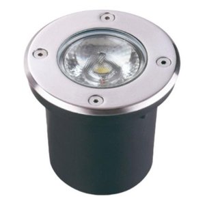 Embutido de Solo Chão Led 6000k 12w Bivolt Prata Lm1108