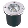 Embutido de Solo Chão Led 6000k 12w Bivolt Prata Lm1108 - 1