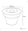 Ver imagem 3 de Embutido de Solo Chão Led 6000k 12w Bivolt Prata Lm1108