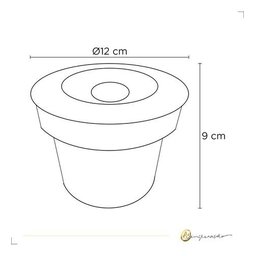 Embutido de Solo Chão Led 6000k 12w Bivolt Prata Lm1108 - 3