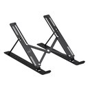 Ver imagem 1 de Suporte de Mesa Portatil para Notebook / Laptop - 10" a 17,3"- 10 Níveis de Altura - Preto - Ntb8520