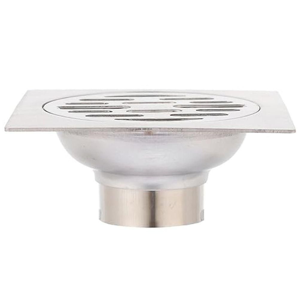 Ralo 10x10 Aço Inox Banheiro Lavabo Lavanderia Quintal Resistente Higienico Seguro - 6