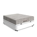 Ver imagem 2 de Cama Box com Baú Casal Branco + Colchão de Molas Ensacadas - Ortobom - Airtech Springpocket - 138x18