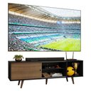 Ver imagem 3 de Rack para TV até 80 Polegadas 160cm Preto/Rustic com Pés Rustic Torino Madesa