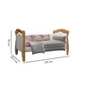 Sofá Cama Babá 220cmx95cmx87,5cm Nicole - 3
