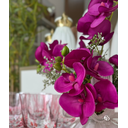 Ver imagem 2 de Haste Mini Orquídea Phalaenopsis Silicone Lilás 38cm