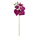 Ver imagem 1 de Haste Mini Orquídea Phalaenopsis Silicone Lilás 38cm