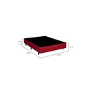 Ver imagem 3 de Base Cama Box Casal 138x188 Estrutura Madeira Eucalipto Reforçada Suporte 150kg/m² com Pés