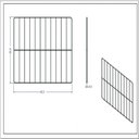 Ver imagem 3 de Kit Grade Cromada para Forno de Bancada Smart60s - 5 Peças Prata