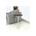 Ver imagem 2 de Mesinha Lateral Sala Quarto de Canto Redonda C.m Fs