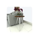 Ver imagem 1 de Mesinha Lateral Sala Quarto de Canto Redonda C.m Fs