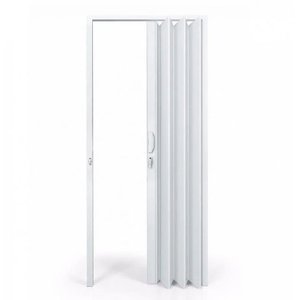 Porta Sanfonada Pvc - Branca - 0,84 X 2,10 Altura