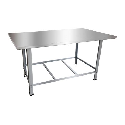Mesa de Manipulação 120x70 cm Tampo Inox Kenok MSW120