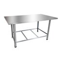 Ver imagem 1 de Mesa de Manipulação 120x70 cm Tampo Inox Kenok MSW120