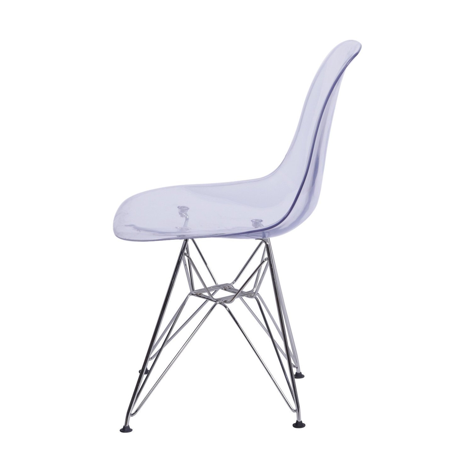 Kit 2 Cadeiras Eames Base Cromada - 2