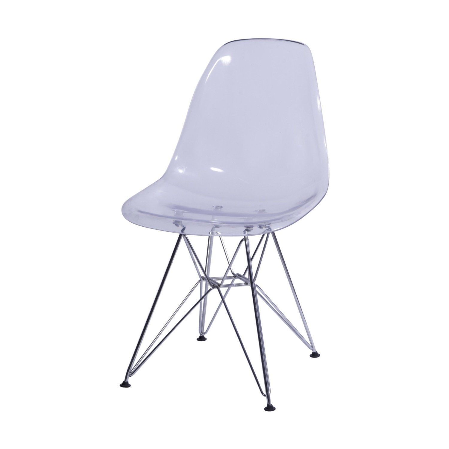 Kit 2 Cadeiras Eames Base Cromada - 4