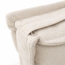 Ver imagem 3 de Almofada Decorativa Shine Cheia Fofinha com Zíper 46x60 Tecido Bouclé para Sofá Cama Poltrona Enchim