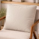 Ver imagem 1 de Almofada Decorativa Shine Cheia Fofinha com Zíper 46x60 Tecido Bouclé para Sofá Cama Poltrona Enchim