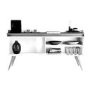 Ver imagem 3 de Buffet Aparador 4 Portas Gold Preto/Mel