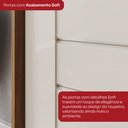 Ver imagem 7 de Guarda Roupas Casal 2 Portas Deslizantes 3 Gavetas Verg