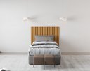 Ver imagem 5 de Cabeceira Ripado Maracá 109cm para Cama de Solteiro Nature - Rede Móveis