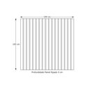 Ver imagem 6 de Cabeceira Ripado Maracá 109cm para Cama de Solteiro Nature - Rede Móveis