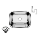 Ver imagem 1 de Tanque Inox 304 As Brilho 50x40 Grande32l Sobrepor Embutir