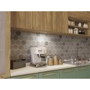 Ver imagem 6 de Armário de Cozinha Modulada Completa Reta 4 Peças 2,00m 241 Botanic Kappesberg - Nogueira/fendi