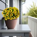 Ver imagem 3 de 5 Flores Artificiais Margaridas Amarelas Decoração Temática de Festa Realista Qualidade Exclusiva