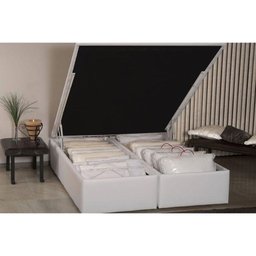 Cama Box Baú King Universal Courano White (193x203x35) - Ortobom - 3