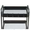 Carrinho Multiuso Organizador 3 Prateleiras - Preto - 6