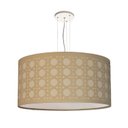 Ver imagem 3 de Luminária de Teto Pendente Palha 50x25cm