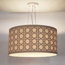 Ver imagem 1 de Luminária de Teto Pendente Palha 50x25cm