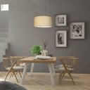 Ver imagem 2 de Luminária de Teto Pendente Trama 50x25cm