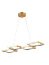 Ver imagem 1 de Lustre Pendente Lumier Quantum Dourado 70w