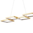 Ver imagem 3 de Lustre Pendente Lumier Quantum Dourado 70w