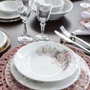Ver mais imagens de Jogo de Jantar 84 Peças Chá Café Eterna Porcelana Schmidt