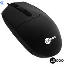 Ver imagem 3 de Mouse Usb Lenovo Lecoo Ms101 Preto Ergonômico