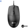 Mouse Usb Lenovo Lecoo Ms101 Preto Ergonômico - 2